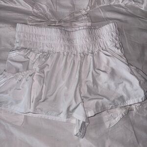 FP Movement White Get Your Flirt On Shorts